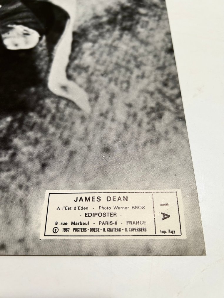 Warner Bros - EDIPOSTER - James Dean - Lata 60. #1.0