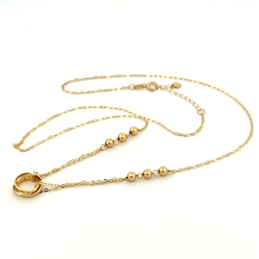 χωρίς τιμή ασφαλείας - Handmade - Κολιέ - 1.6 g - 18 καράτια Κίτρινο χρυσό #1.0