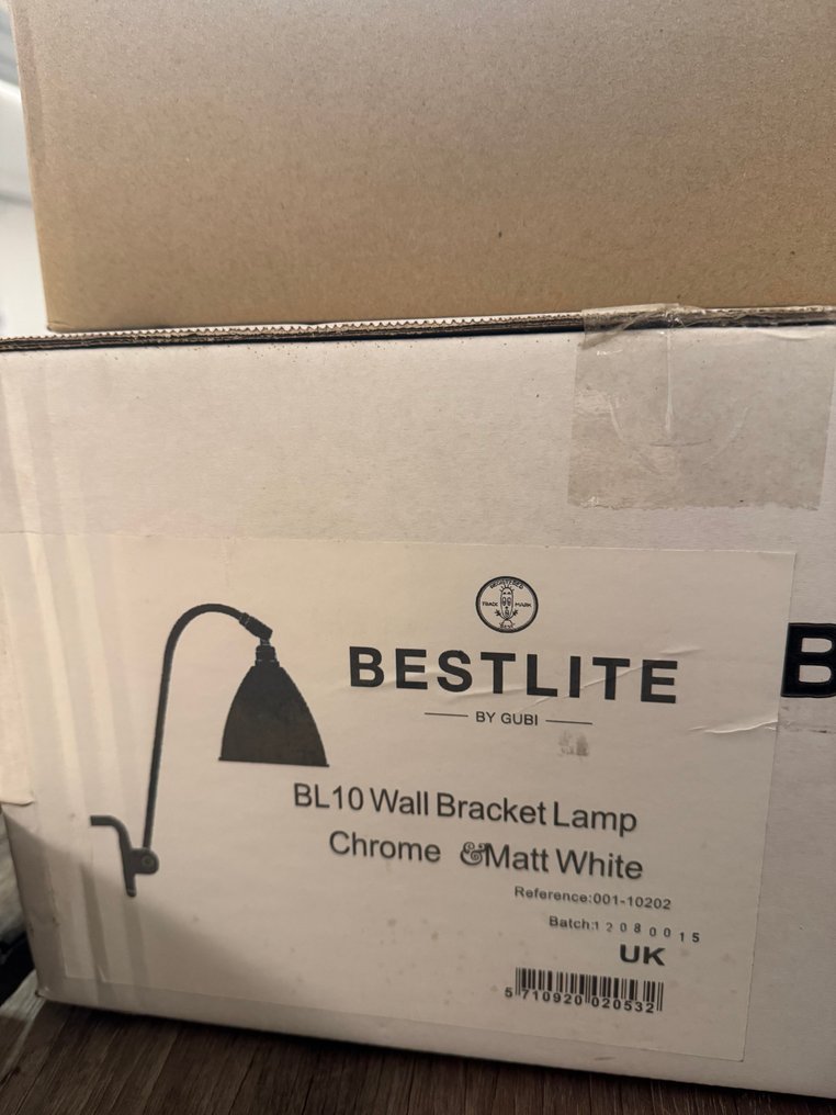 Gubi - Robert Dudley - 灯具 - BL10 - 铝, 铬, 金属 - 白色/铬色 #2.1