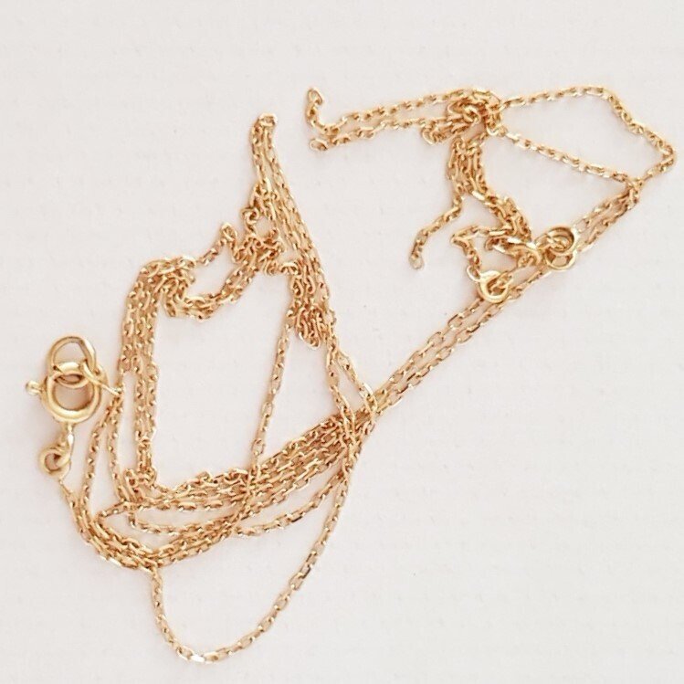 Κολιέ με μενταγιόν - 18 καράτια Κίτρινο χρυσό #1.0