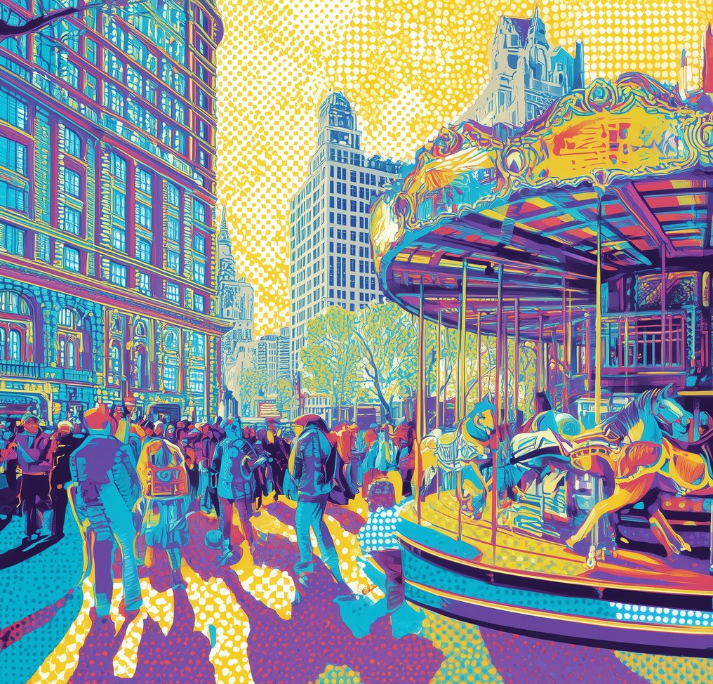 Irina Collins - Urban Carousel XL · NO Reserve #2.1