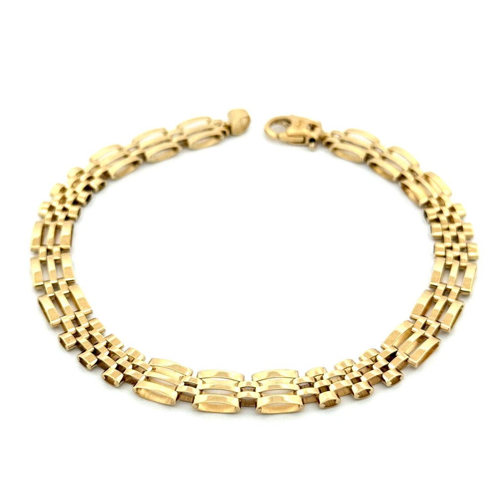 Handmade - 手镯 - 9.1 g - 18K包金 黄金 #1.0