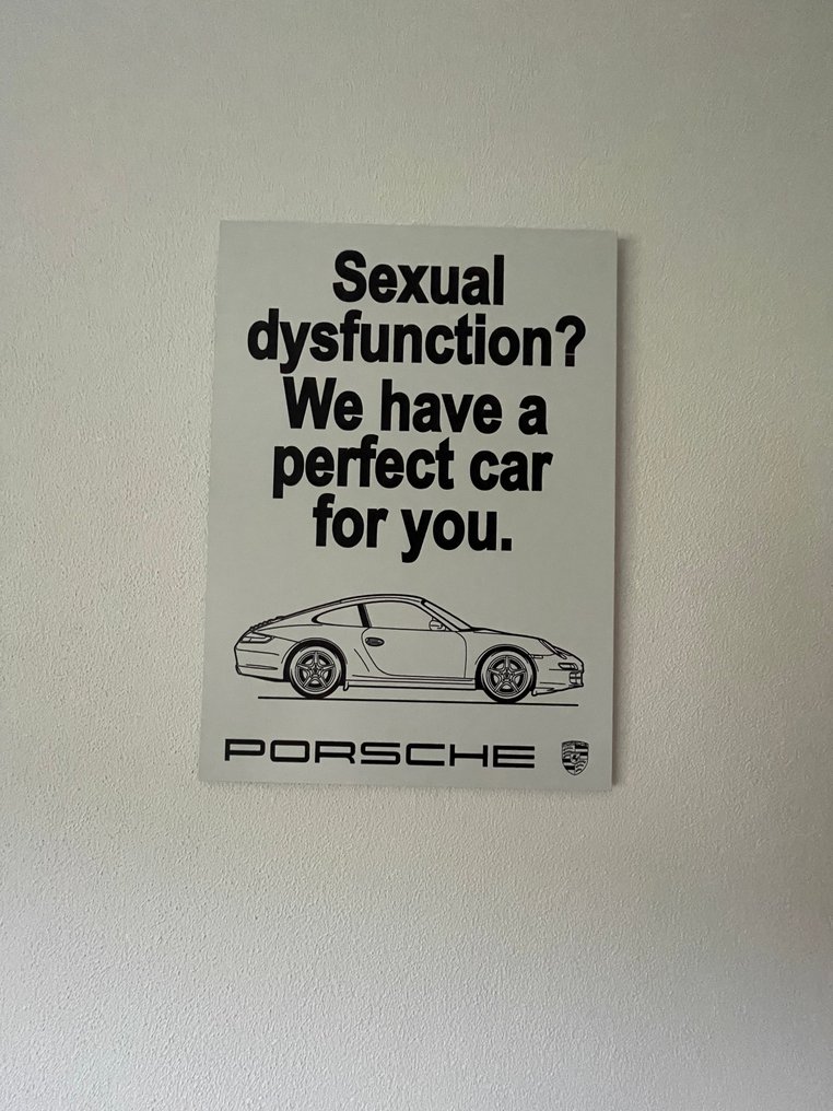 Πόστερ διαφήμισης αλουμινίου FERRY COLLECTION - Porsche - NO ENVIO A CANARIAS #3.2