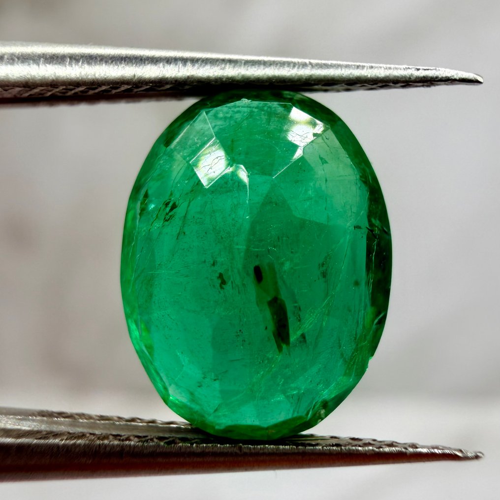 1 pcs 绿色 祖母绿 - 3.20 ct - 国际宝石研究院(IGI) - 天然的翡翠 #2.1