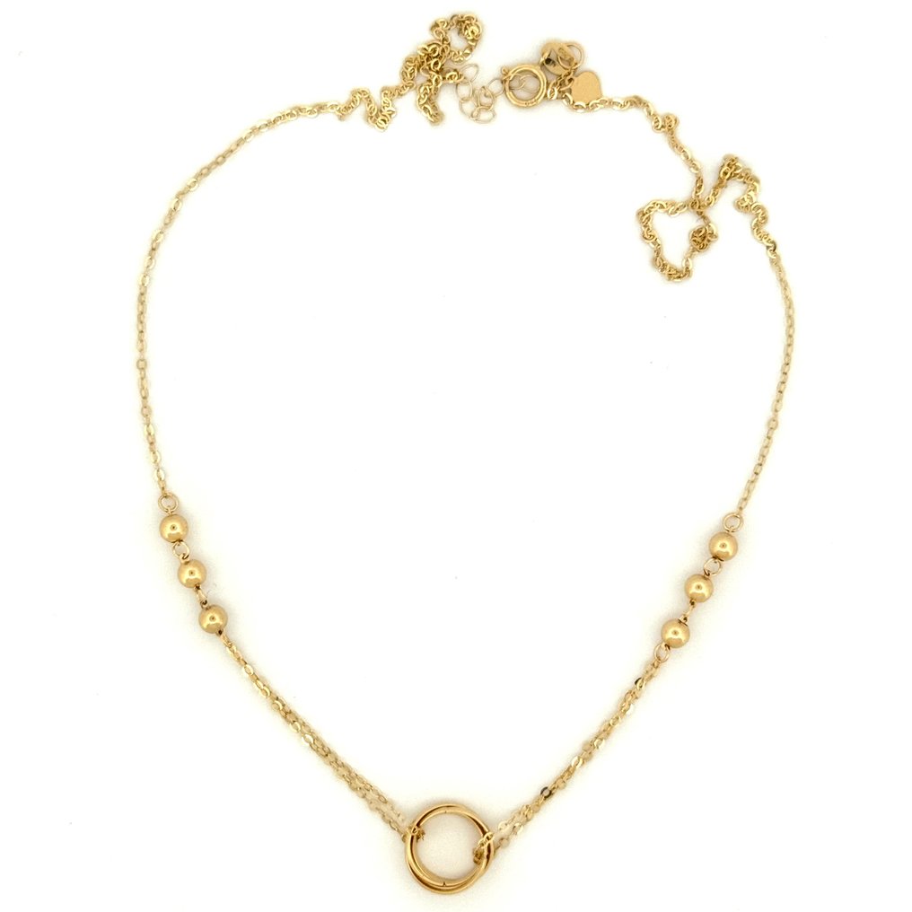 χωρίς τιμή ασφαλείας - Handmade - Κολιέ - 1.6 g - 18 καράτια Κίτρινο χρυσό #3.2