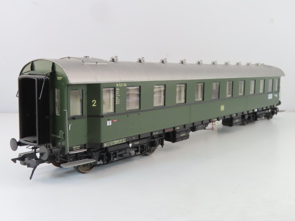 Lenz 0 - 41251-01 - 模型客運火車 (1) - 4节快速列车车厢 2等 型号 B4ue-28 数字化 - DB #1.0