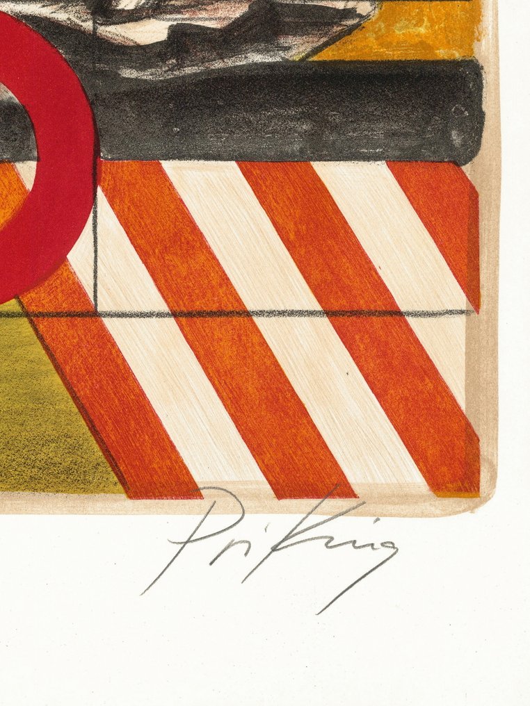 Franz Priking (1929-1979) - Après l'orage, Cheval cabré #4.3