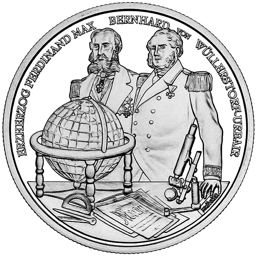 Austria. 20 Euro 2004 "S.M.S. Novara - Archduke Ferdinand Max" Proof (No reserve price) #1.0