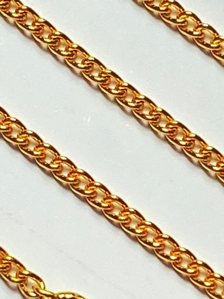 Ingen reservasjonspris - Halskjede - 18 karat Gull #1.0