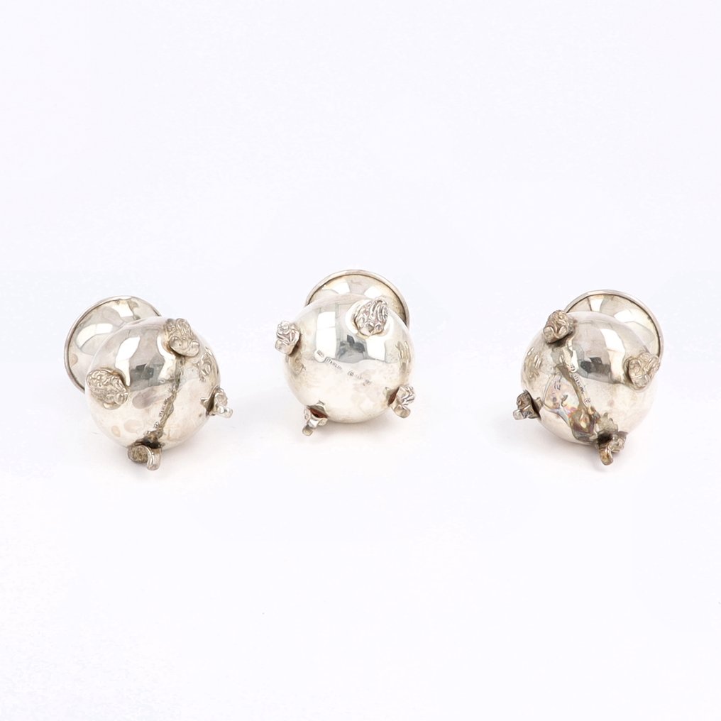 Peper- en Zoutvaatjes - Caster (3) - .925 silver #3.2