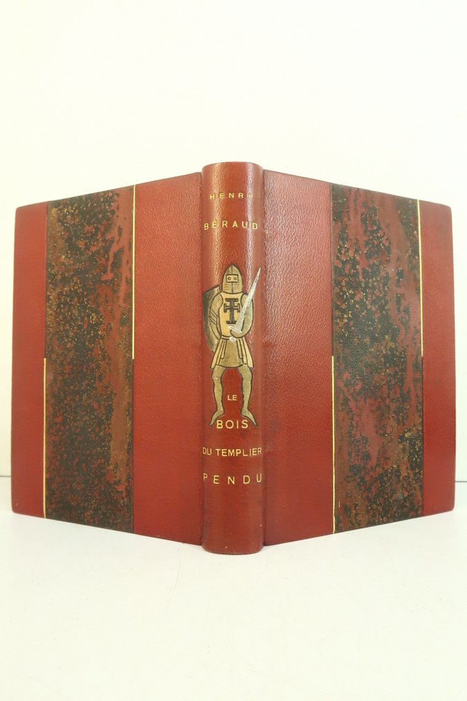 Henri Béraud / René Ben Sussan - Le Bois du Templier pendu [reliure mosaïquée] - 1928 #1.0