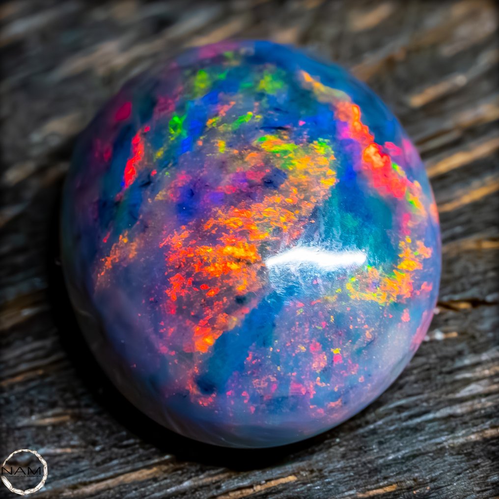 First Quality AAA+++ Black Opal – Ein kaleidoskopisches Farbenspiel der Extraklasse 9,25 ct- 1.85 g #4.3