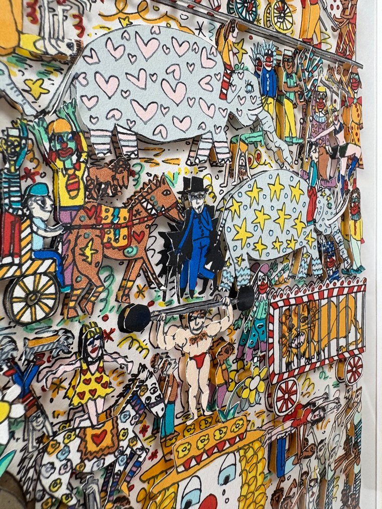 James Rizzi (1950-2011) - The Greatest Show on Earth - auction