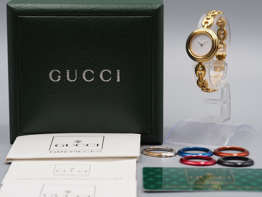 Gucci - Change Bezel 6 Color - Ingen mindstepris - 11/12.2 - Kvinder - 1990-1999  #1.0
