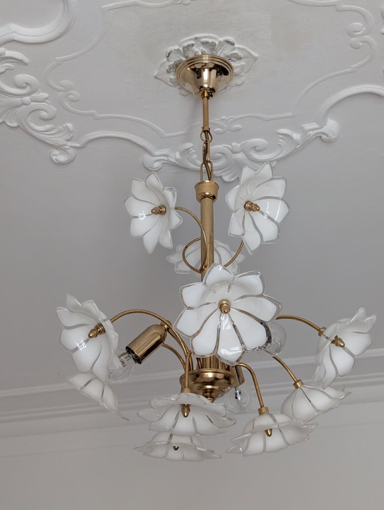 Lampada a sospensione - Vetro - Roselline #1.0