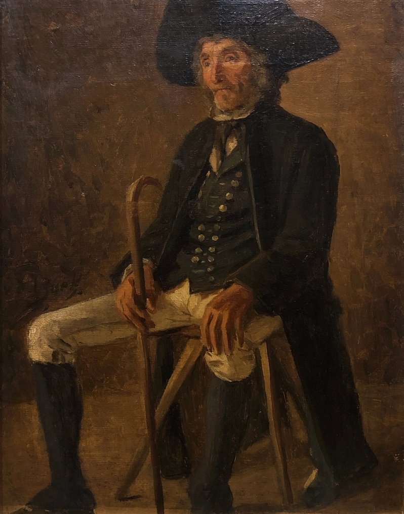 École Allemande (XIX) - Der Landmann #1.0