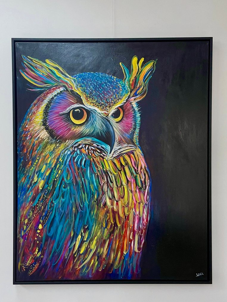 Luca Domiro - Radiance of Wisdom - Owl (XL) #3.2