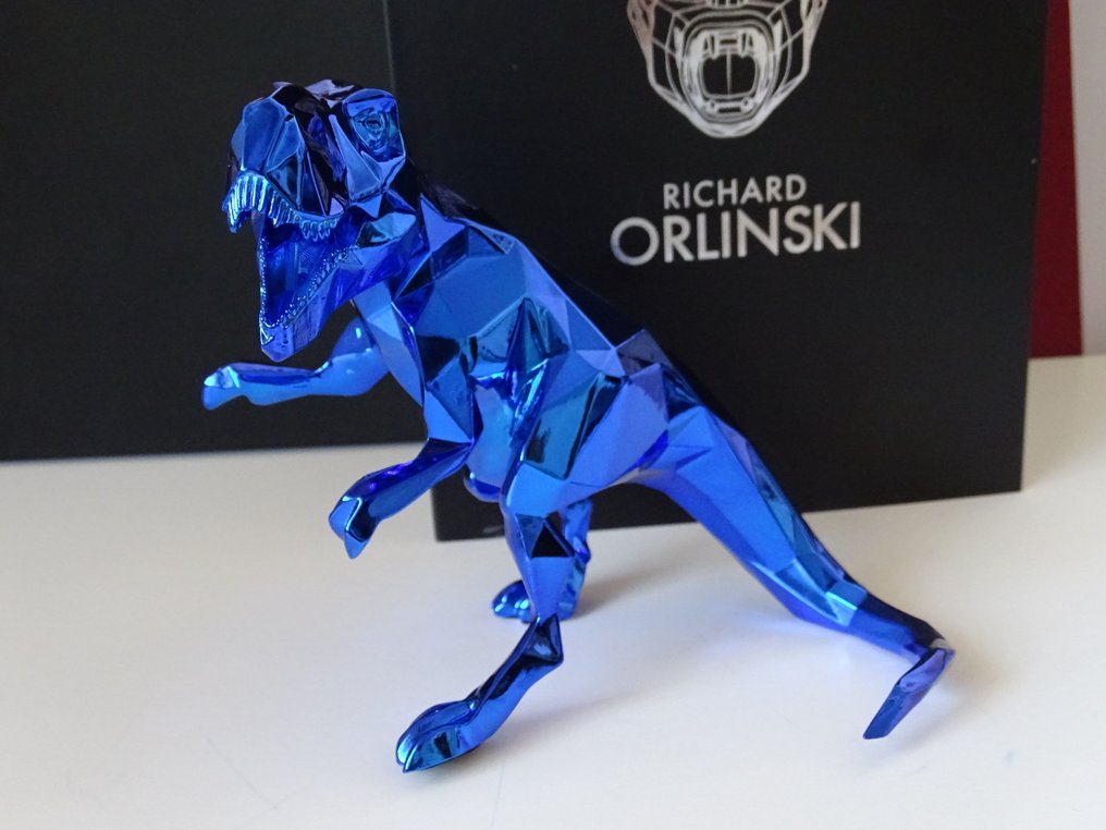 Richard Orlinski (1966) - T-Rex Spirit (Blue Electric Edition) #1.0