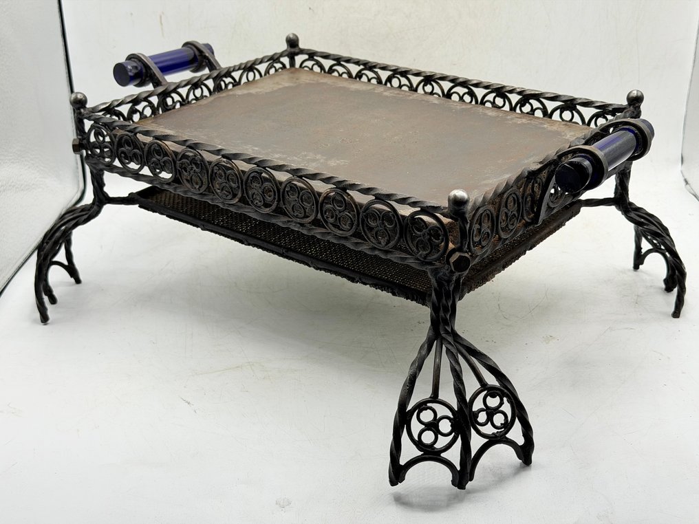 Vassoio - Lusso per braci - Ghisa - Stile Batlló di Gaudí #4.3