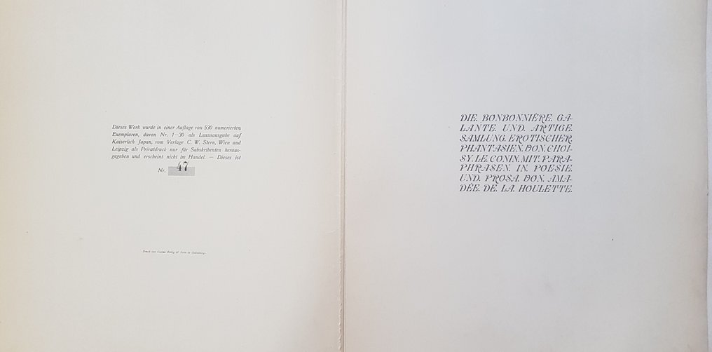 Franz von Bayros - Die Bonbonniere - 1907 #4.3