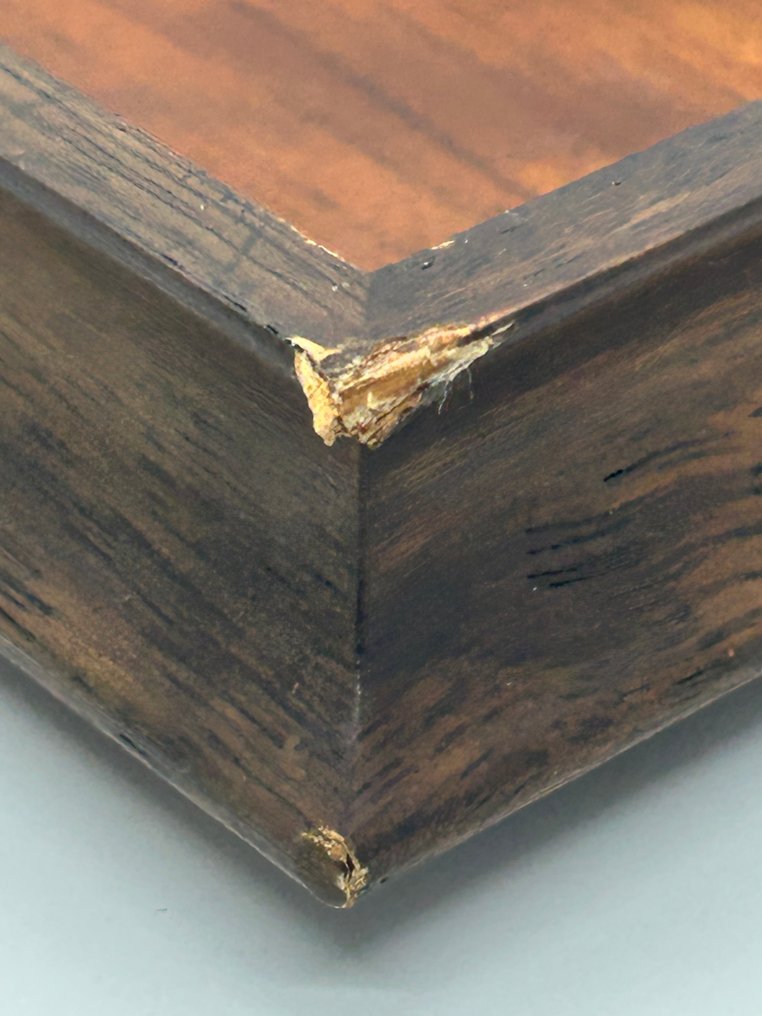 Ottaviani - 盒 - 三维玫瑰 - .925 銀, 花梨木 - 意大利现代主义 #3.2