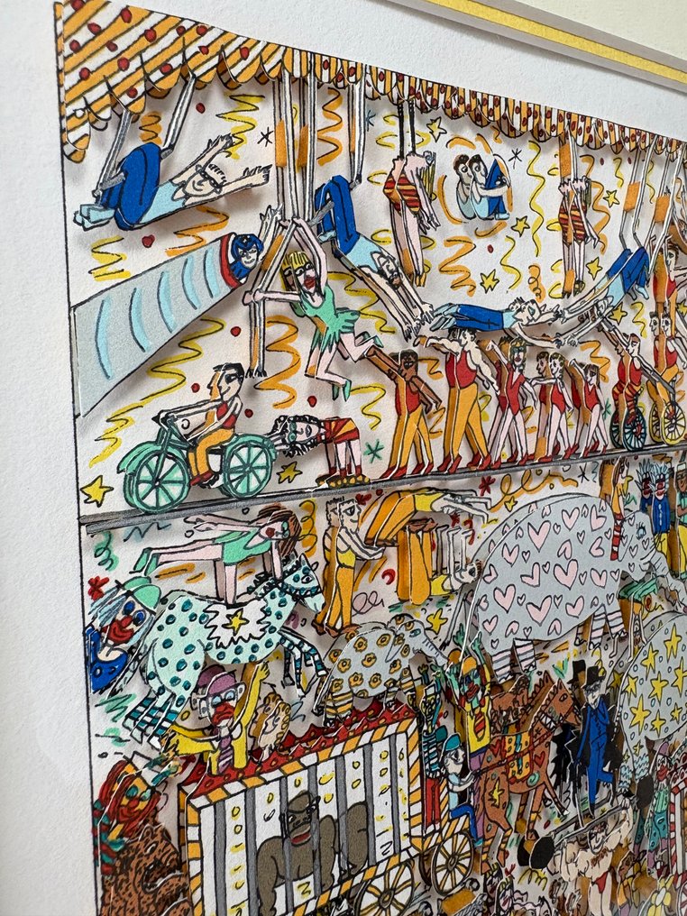 James Rizzi (1950-2011) - The Greatest Show on Earth - auction