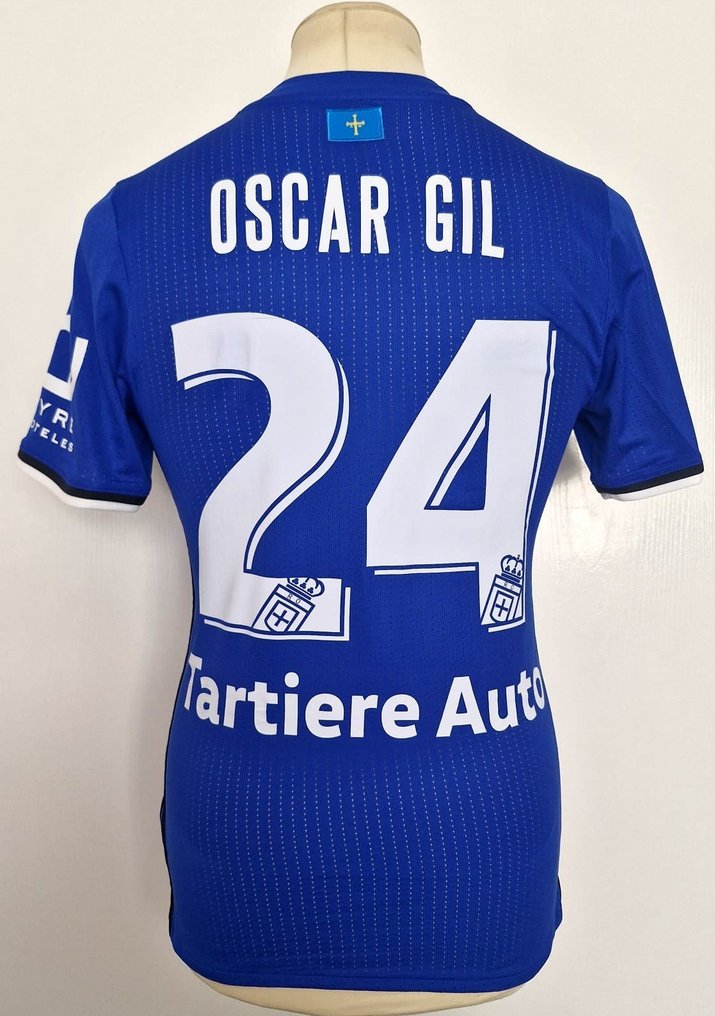 Real Oviedo con el Chapecoense - ÓSCAR GIL - 2016 - Ποδοσφαιρική φανέλα #1.0