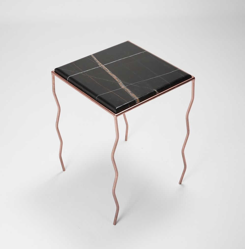 DFlab Studio - Τραπέζι σαλονιού - Μάρμαρο - Forma Prima – Nero noir #1.0