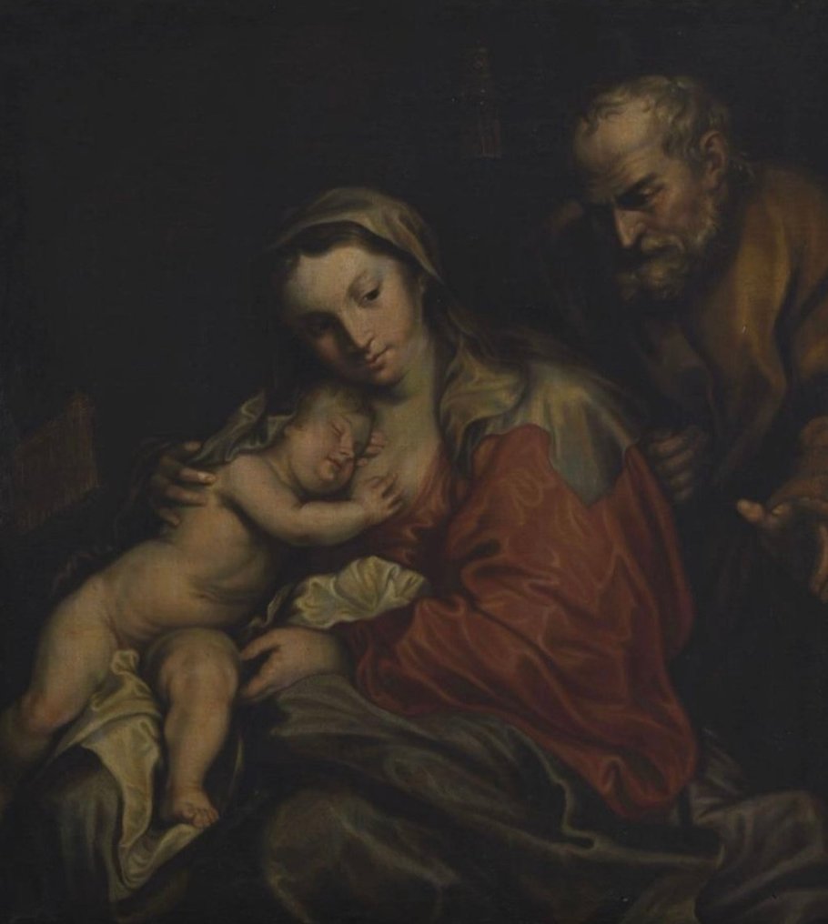 Anthony Van Dyck (1599-1641), After - Riposo durante la fuga in Egitto #1.0