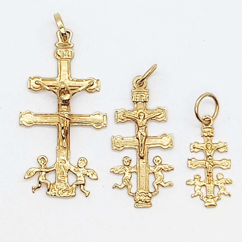 3套珠宝 - 18K包金 黄金 #1.0