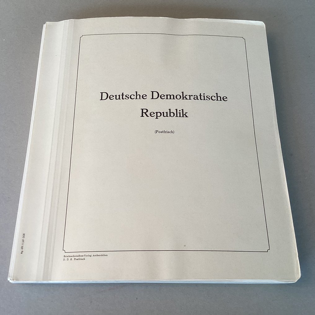 Duitse Democratische Republiek (DDR) 1971/1976 - Abria album met postfrisse verzameling - Michel 1632/2198 #1.0