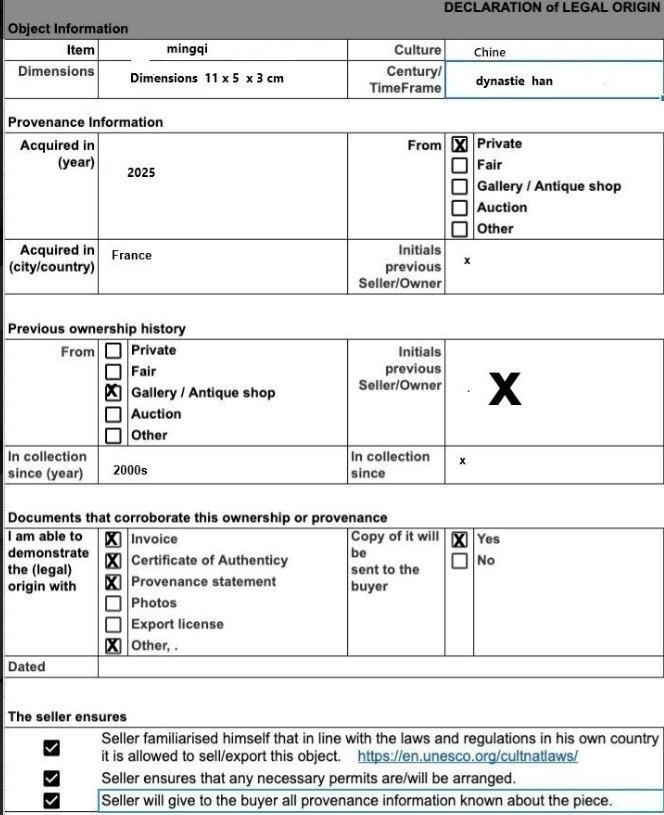 Antico cinese, dinastia Han Terracotta servitore - 13 cm #3.2