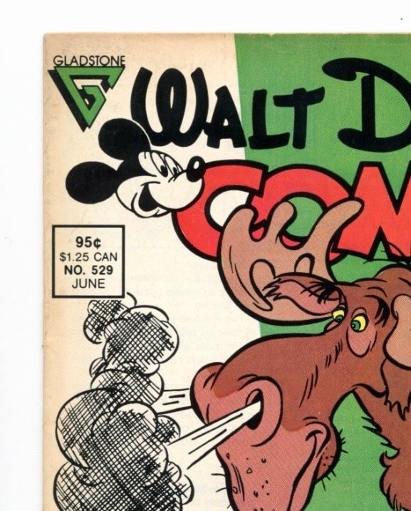Walt Disney's Comics No. 529 - Daan Jippes hand signed comic book - 1 Signed comic - EO - 1988 #4.3