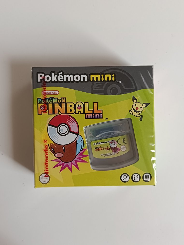 Nintendo - Gameboy Mini - Pokémon Mini – Pokémon Pinball Mini (2001) - Βιντεοπαιχνίδια - Σφραγισμένο στην αρχική του συσκευασία #1.0