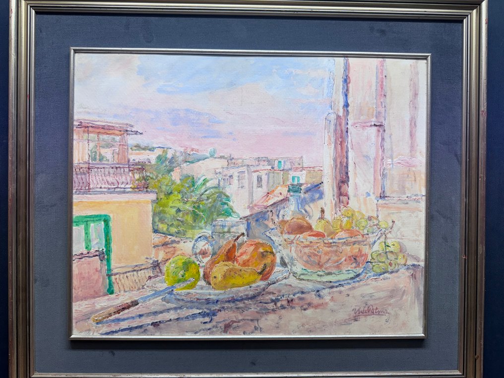 Ugo De Palma (1899-1980) - Natura morta ad Ischia #2.1