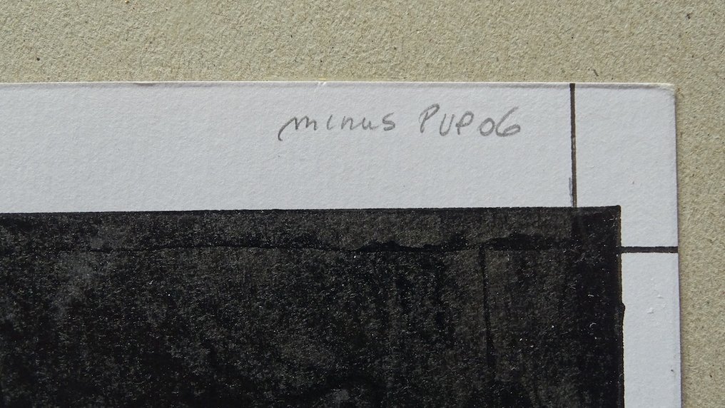 Minus, Walter - 1 Original drawing - Pin Up #1.0