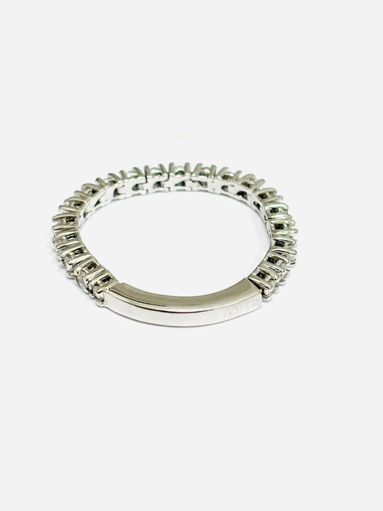 Δαχτυλίδι αιωνιότητας - 18 καράτια Λευκός χρυσός -  0.50ct. tw. Διαμάντι (Φυσικό)  - Κατασκευασμένο στην Ιταλία #3.2