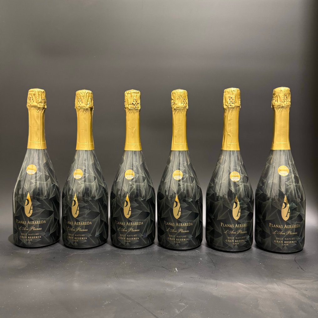 Planas Albareda, L'Ani Planas - Cava Brut Nature, Gran Reserva - 6 Bottles (0.75L) #1.0