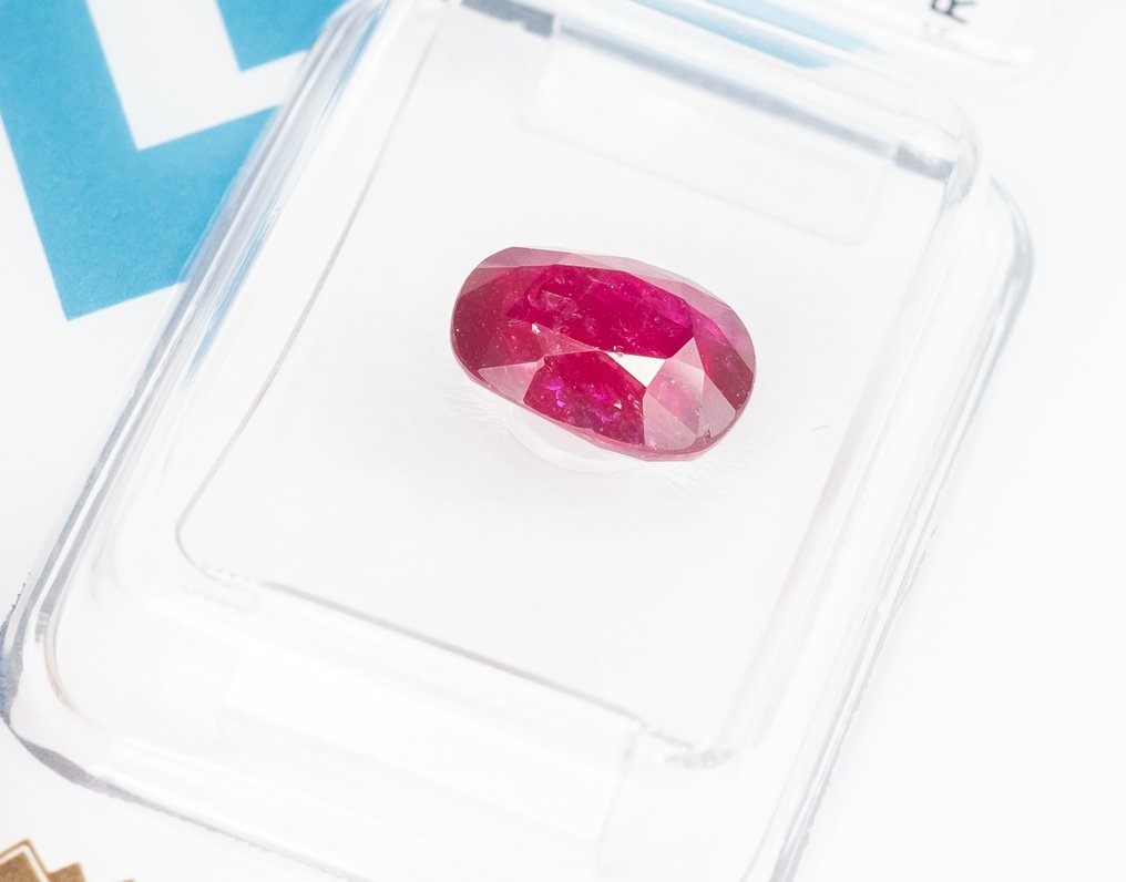 Fără preț de rezervă Rubin  - 2.04 ct - IGI (Institutul gemologic internațional) - Roșu profund purpuriu #2.1