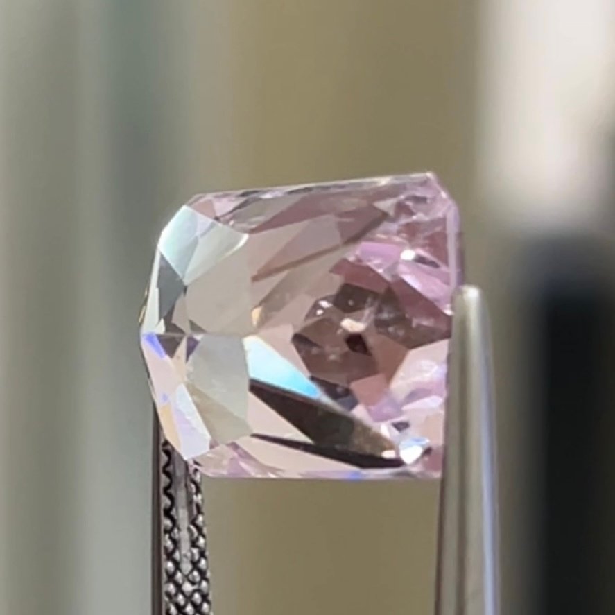 没有保留价 粉色 紫锂辉石 - 12.76 ct - 国际有色宝石协会(ICA GemLab) #3.2