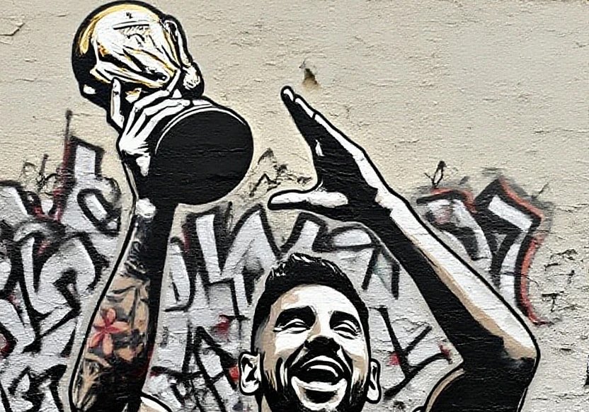 Jacob Hitt - does Lionel Messi w/COA  XXL #2.1