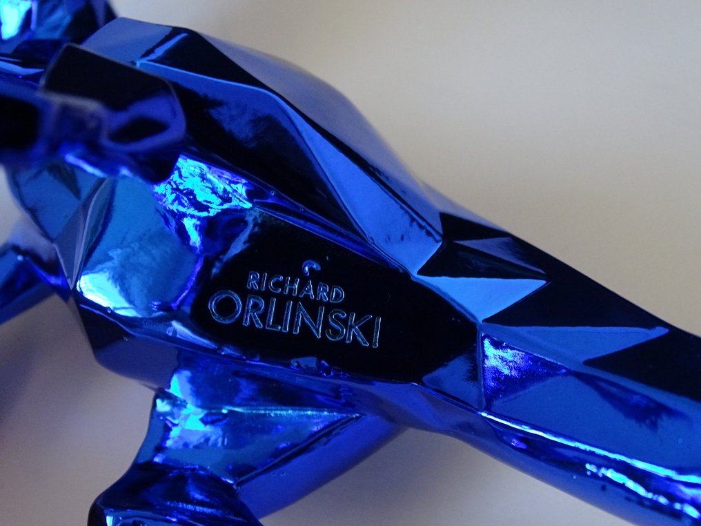 Richard Orlinski (1966) - T-Rex Spirit (Blue Electric Edition) #4.3