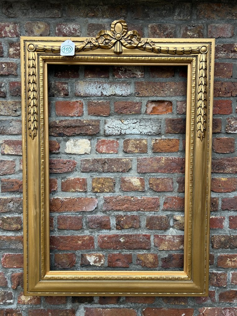 Cornice  - Vecchio cornice dorata per dipinti. Per dipinto di 82x55cm #2.1