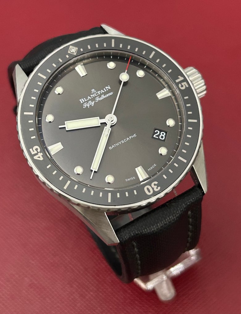 Blancpain - Fifty Fathoms Bathyscaphe - 5000-1110-b52a - Mænd - 2017 #4.3