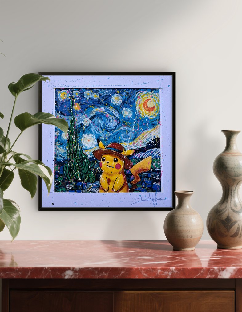 David Harianna (1978) - PIKACHU VAN GOGH #1.0