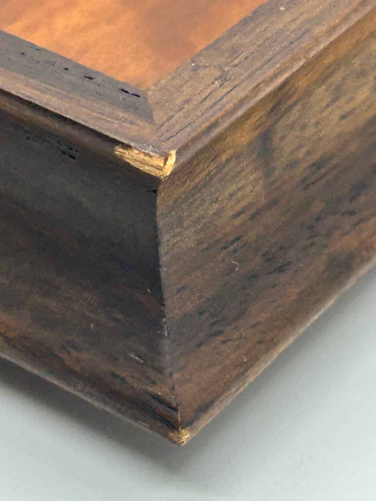 Ottaviani - 盒 - 三维玫瑰 - .925 銀, 花梨木 - 意大利现代主义 #4.3