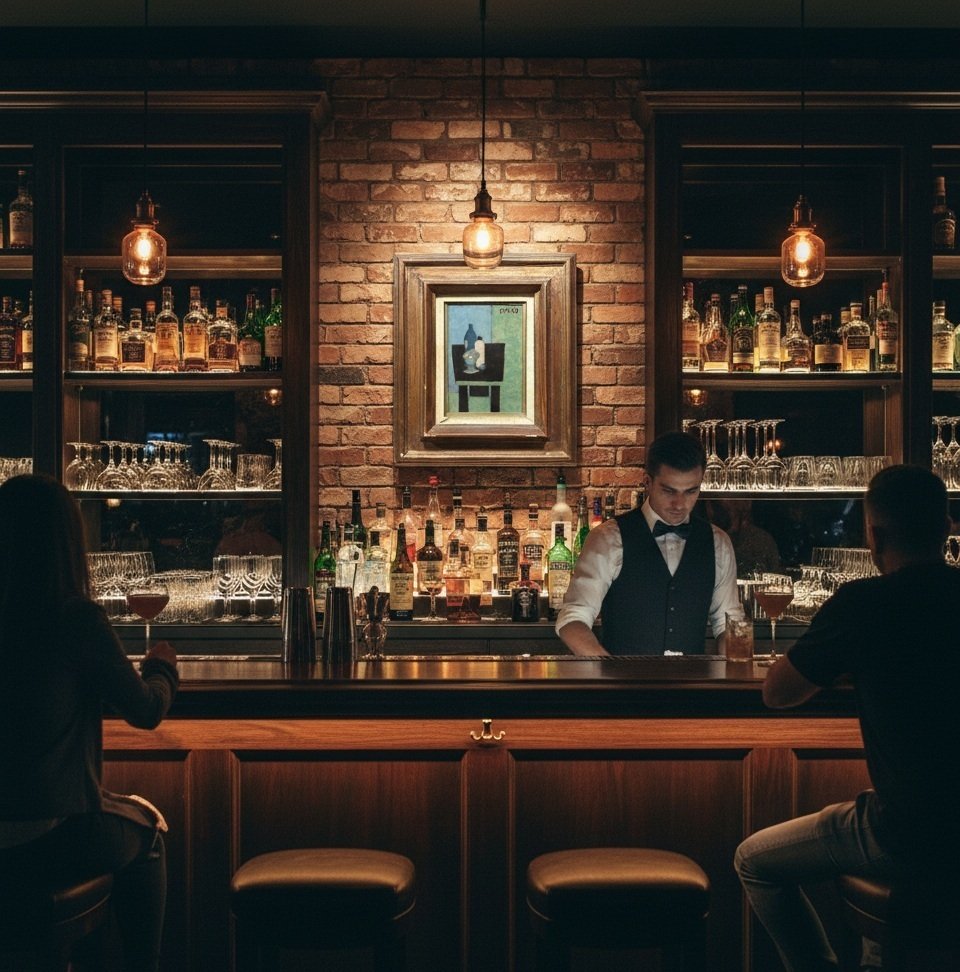 Frank Milo (1921-1991) - La Table du Buveur, I #2.1