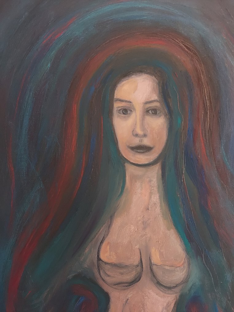 Jules Atarax (1985) - Madone II - Hommage à Edvard Munch #4.3