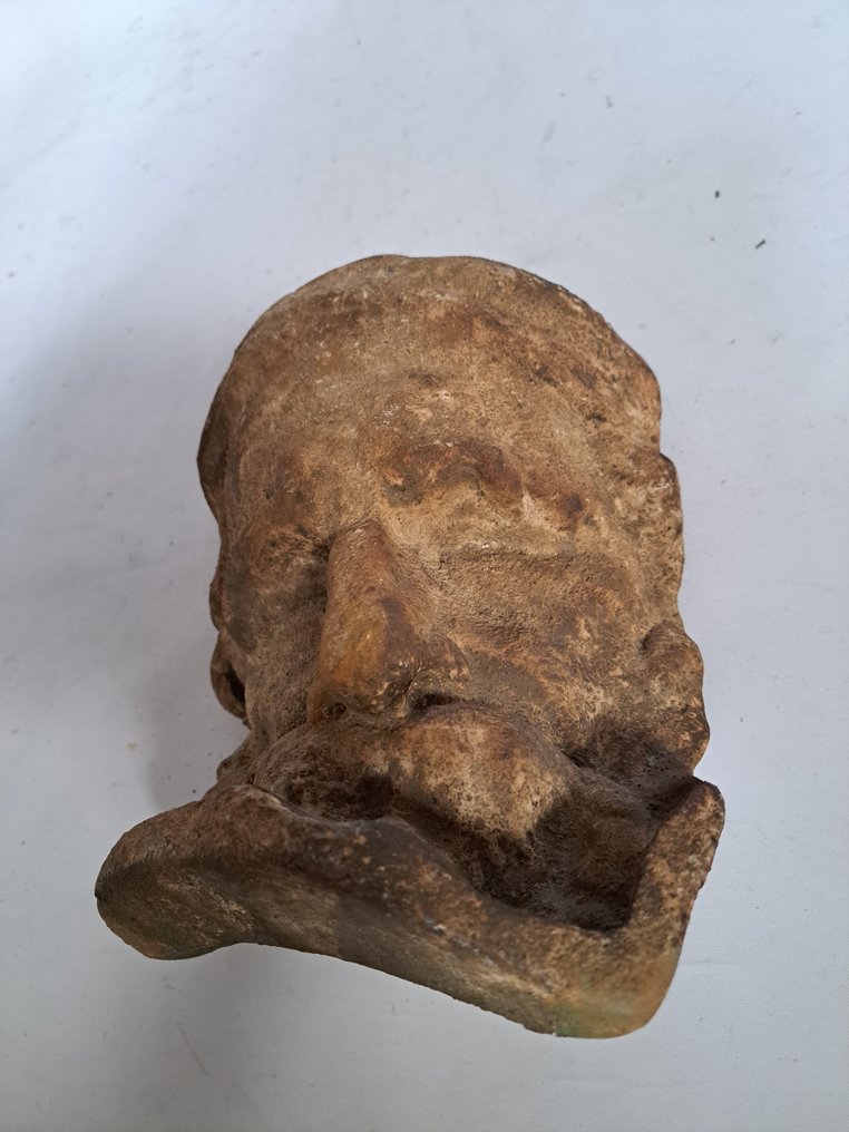 Scultura, Man masker - 28 cm - Argilla #3.2
