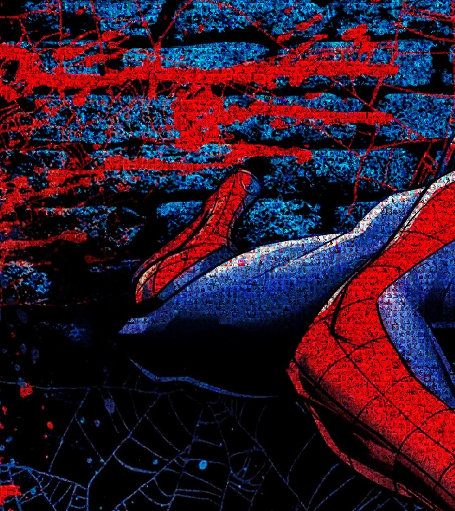 David Law - Crypto Spiderman XI - Format XL 50x75 #3.2